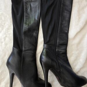 Me Too Black Heeled Boots